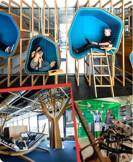 Creative workspace pods